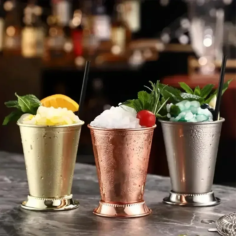 Wine Mix With Beer - Stainless Steel Mint Julep Mug -