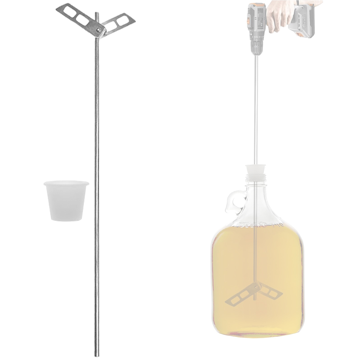 Beer Degassing Stirrer Paddle, - Wine Mix With Beer ulasan dan harga