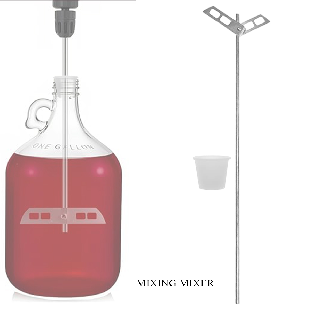 Beer Degassing Stirrer Paddle, - Wine Mix With Beer ulasan dan harga