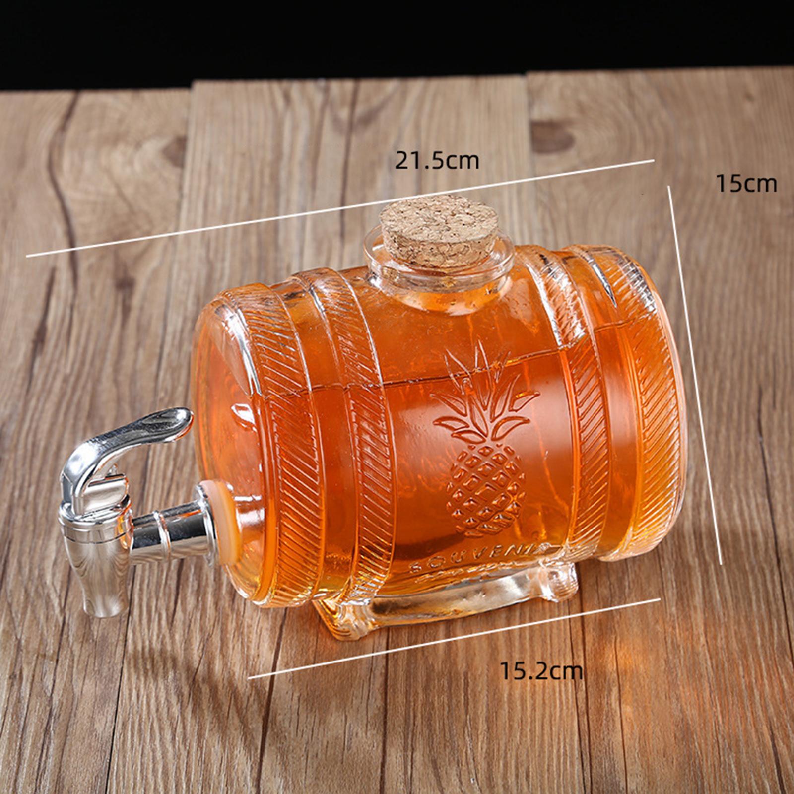 Premium Glass Barrel Dispenser - Wine Beer Spirits ulasan dan harga