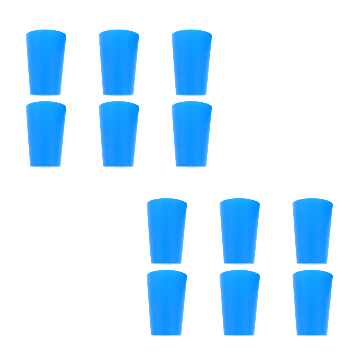 12Pcs Matte Plastic Drinking C - Wine Beer Restaurant ulasan dan harga