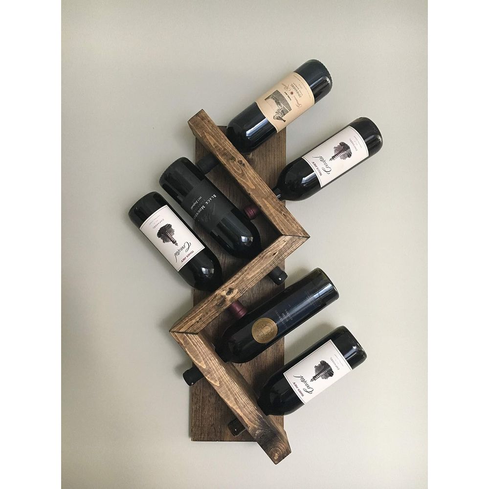 Wood Wine Rack Wall Mounted - Wine Rack Wall Mount ulasan dan harga