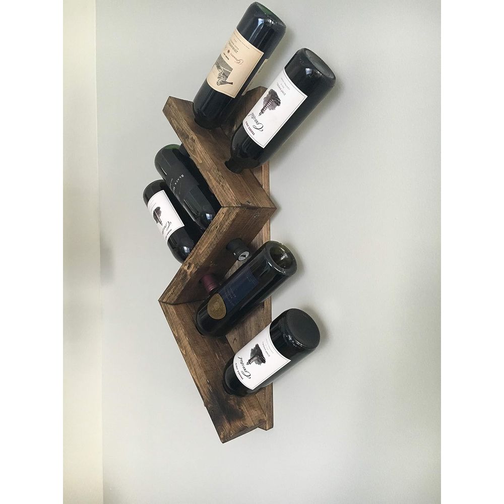 Wood Wine Rack Wall Mounted - Wine Rack Wall Mount ulasan dan harga