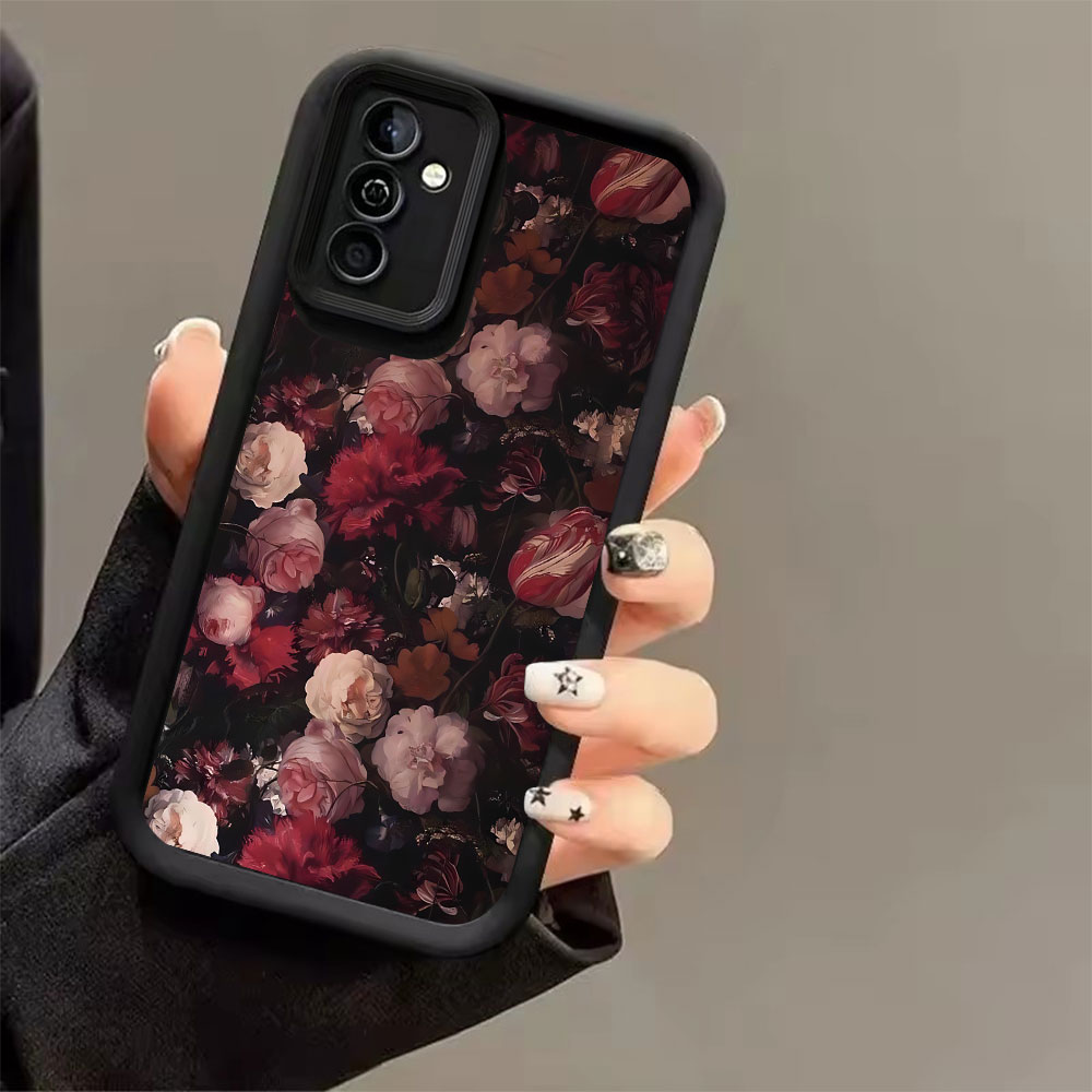 Wine Red Rose Pattern Phone Ca - Wine & Beer Quito ulasan dan harga