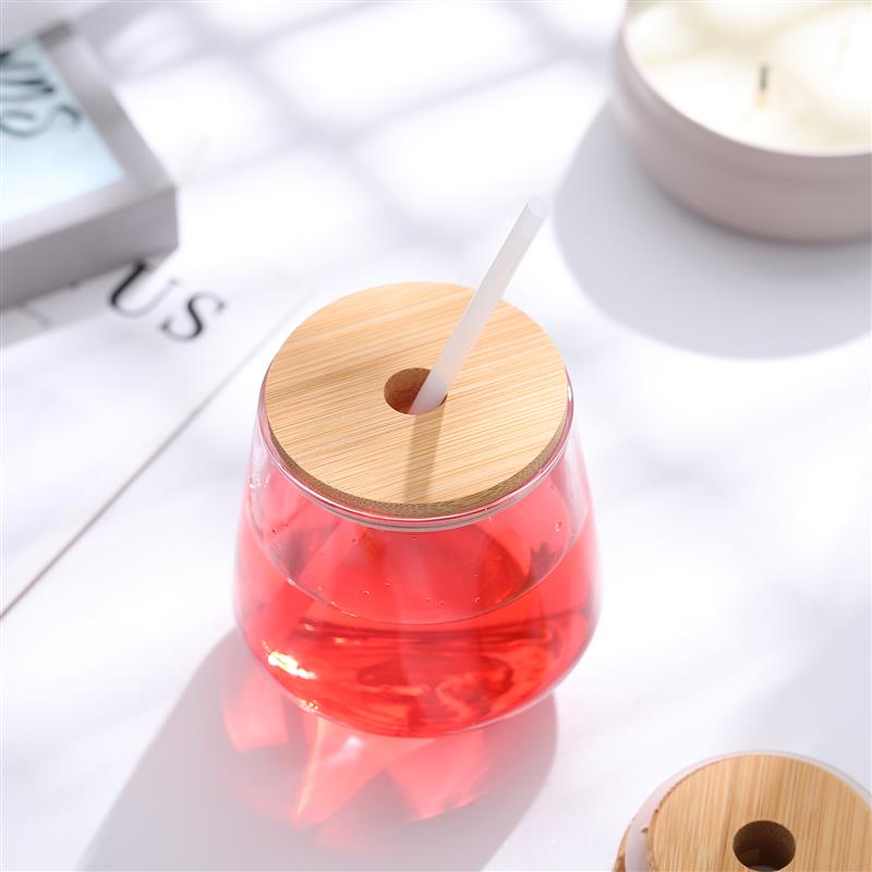 Jar Lids Straw Lid With Glass  - Wine Beer Spirits ulasan dan harga