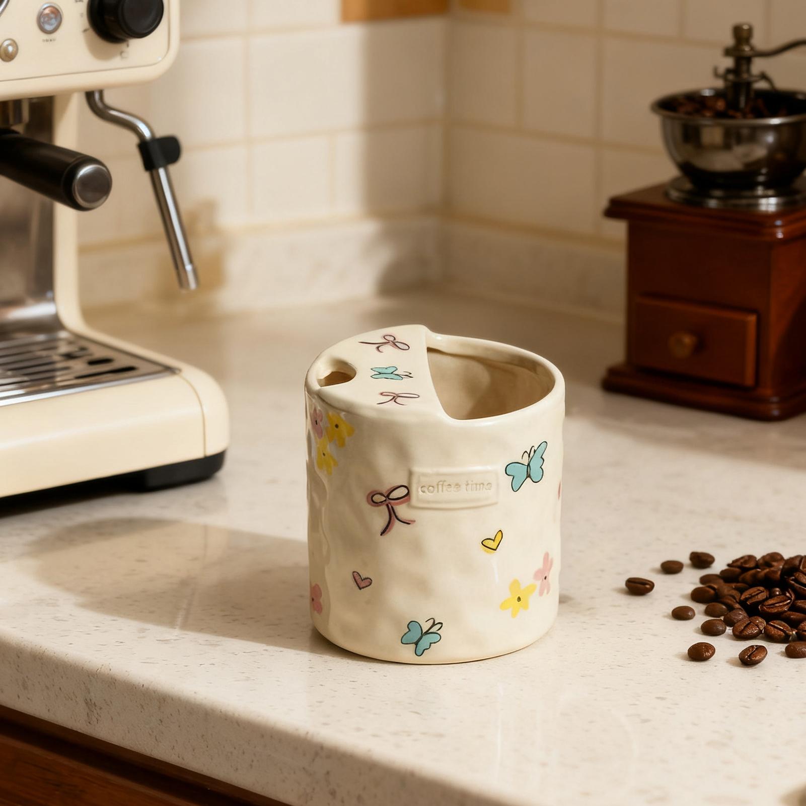 Coffee Cup Double Spout Design - Wine Beer Restaurant ulasan dan harga