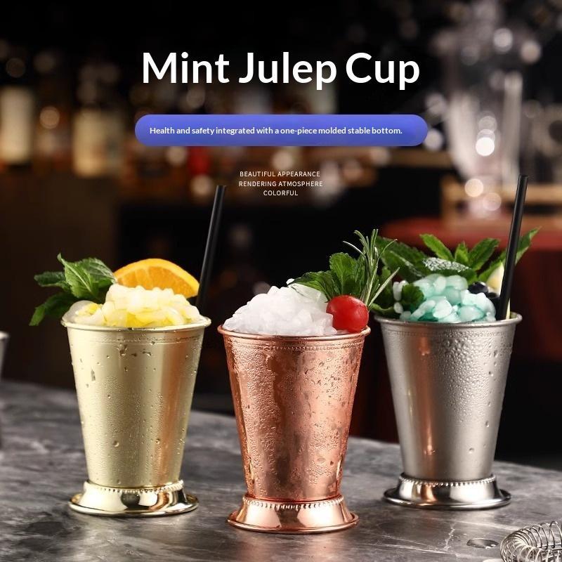 【MA】Stainless Steel Mint Julep - Wine Mix With Beer ulasan dan harga