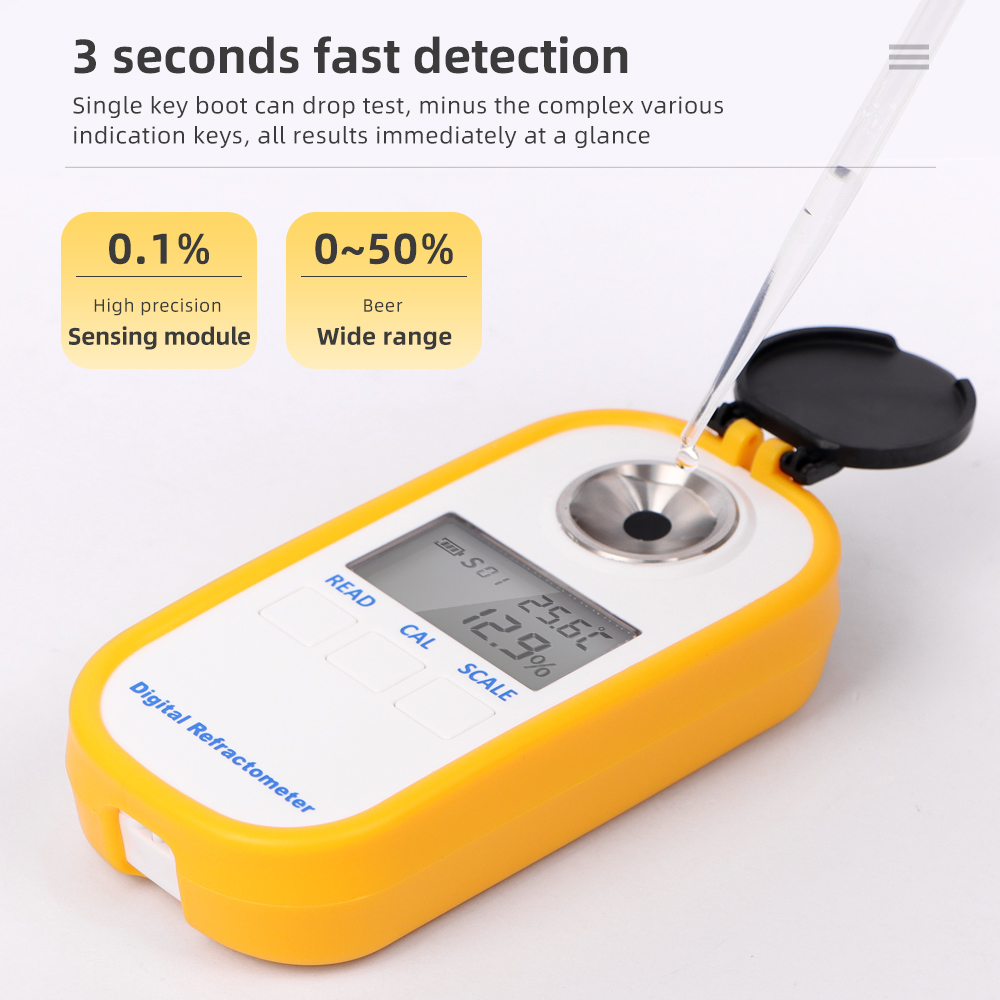 Digital Alcohol Refractometer  - Wine Beer Spirits ulasan dan harga