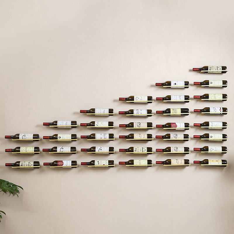 1PC Wall-Mounted Bar Wine Rack - Wine Rack Wall Mount ulasan dan harga