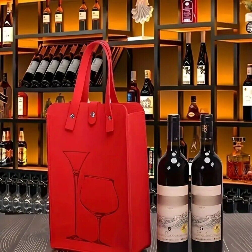 High Quality Felt Red Wine Bag - Wine & Beer Quito ulasan dan harga
