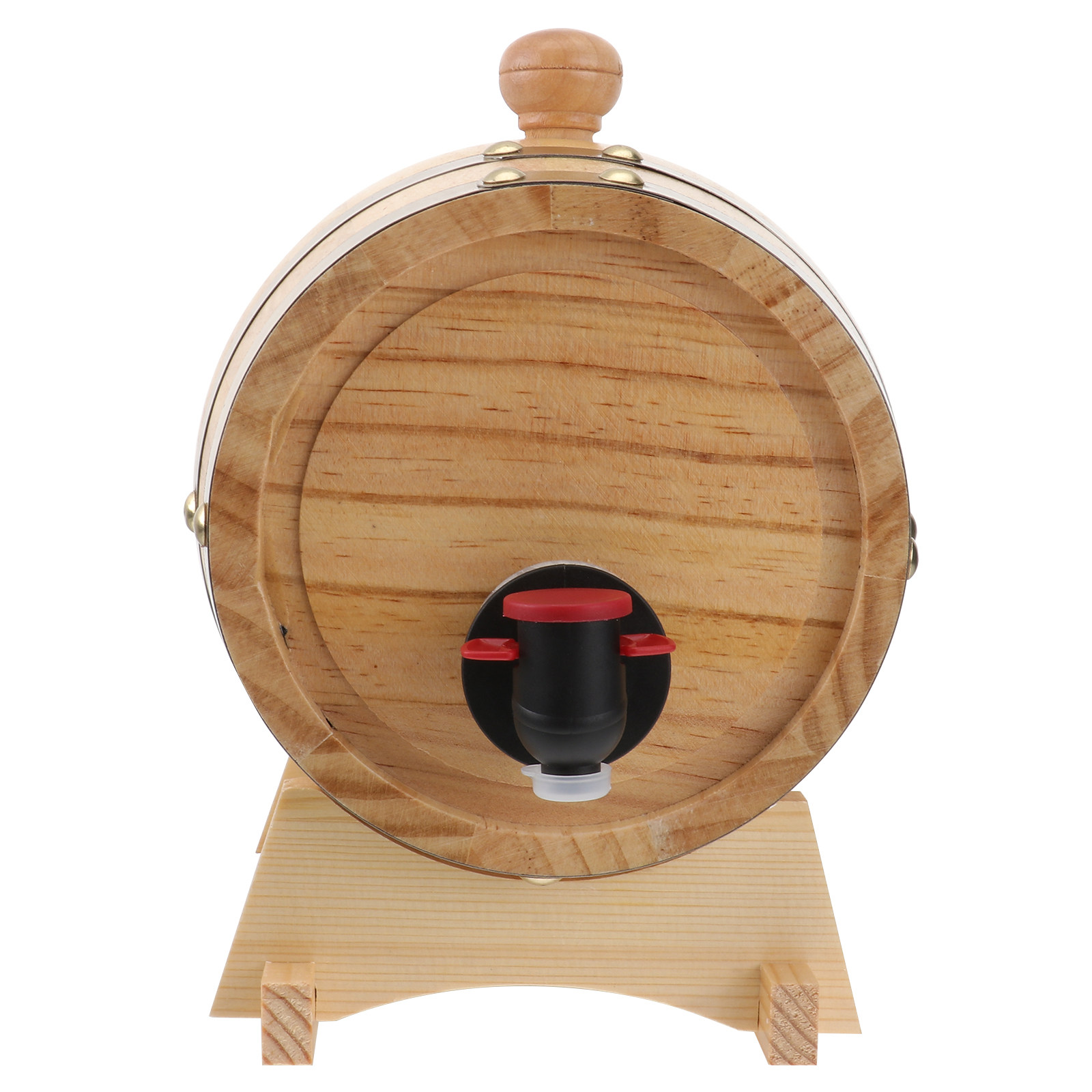 1Pcs Handcrafted Oak Wine Barr - Wine Beer Spirits ulasan dan harga