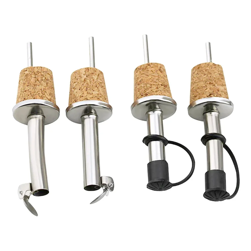 1PC Red Wine Cork Pourer Stain - Wine Beer Spirits ulasan dan harga
