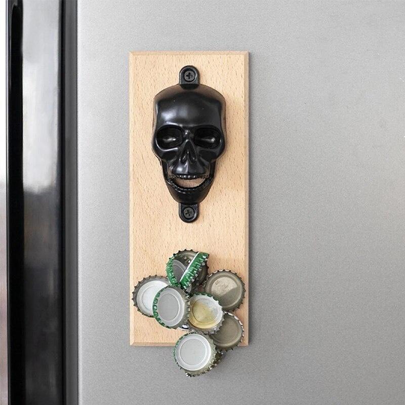 1Pc Skull Shape Beer Bottle Op - Wine Beer Restaurant ulasan dan harga