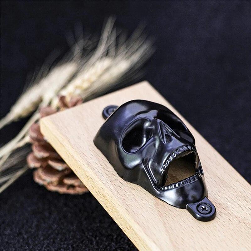 1Pc Skull Shape Beer Bottle Op - Wine Beer Restaurant ulasan dan harga