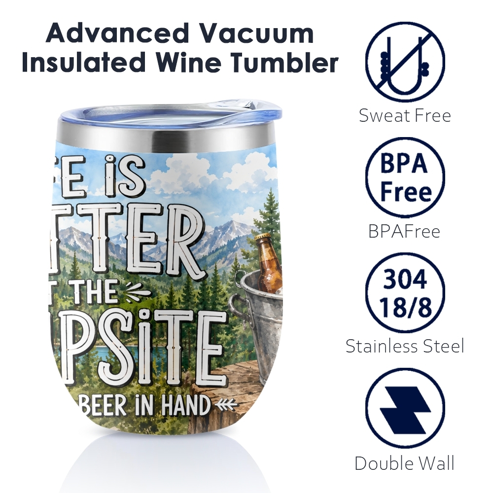 Funny Camping Beer Quote Vacuu - Beer And Wine Quote ulasan dan harga
