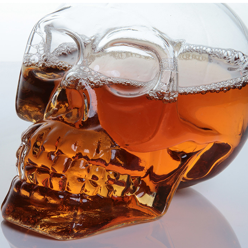 Creative Skull Head Decanter C - Wine Beer Spirits ulasan dan harga