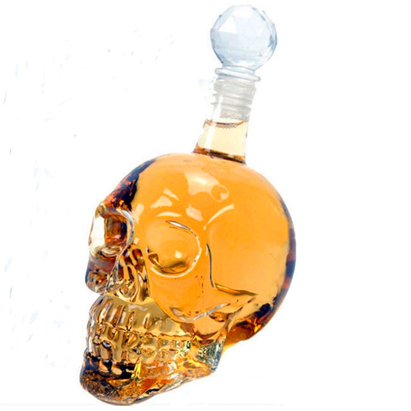 Creative Skull Head Decanter C - Wine Beer Spirits ulasan dan harga