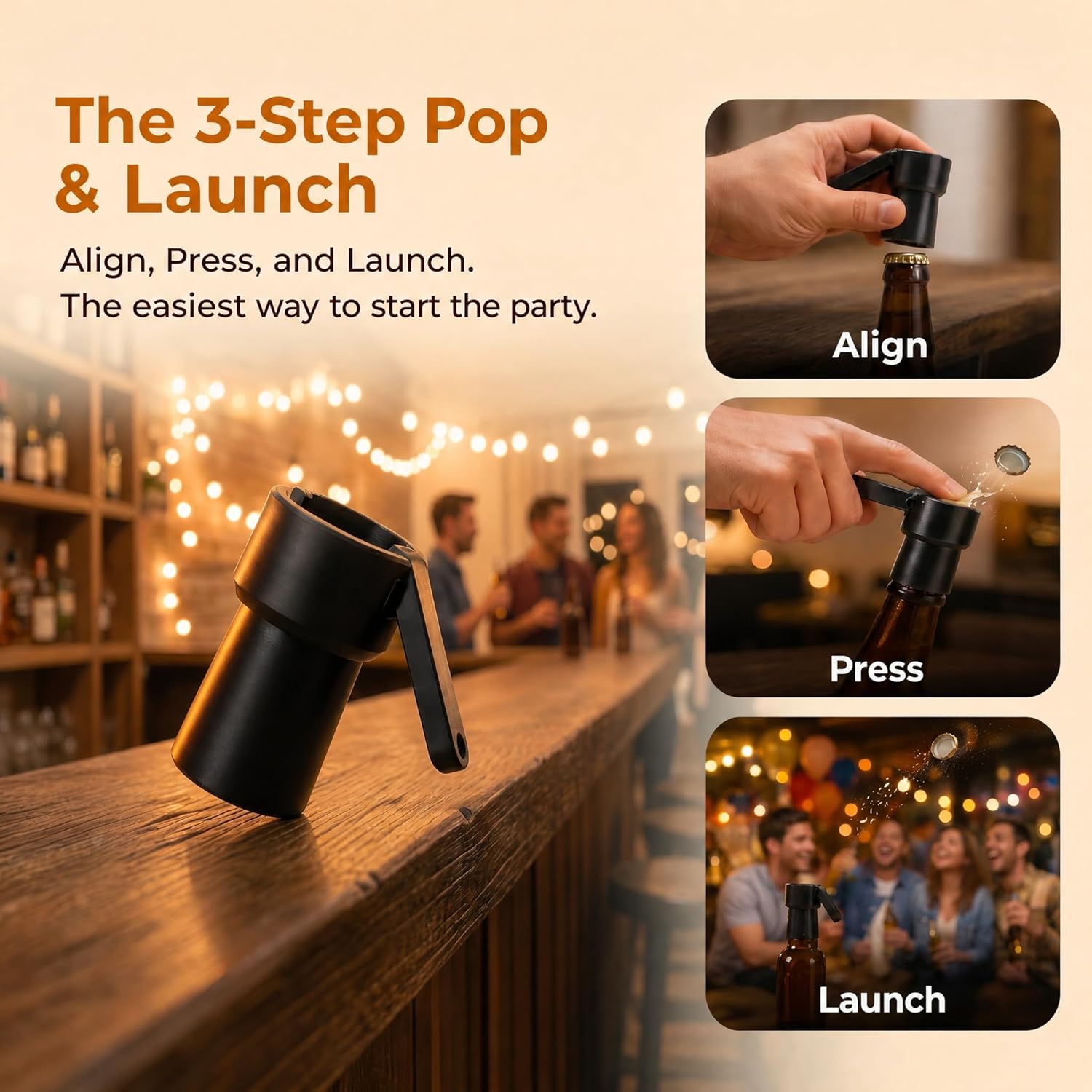 Bottle Opener, Bottle Cap Shoo - Wine Beer Difference ulasan dan harga