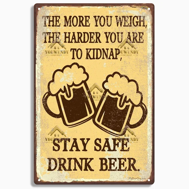Bar Pub Sign Decor Funny Quote - Beer And Wine Quote ulasan dan harga