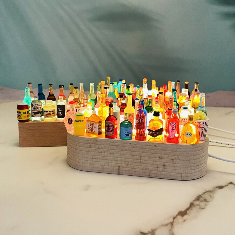 20Pcs Mixed Mini Resin Simulat - Wine Mix With Beer ulasan dan harga