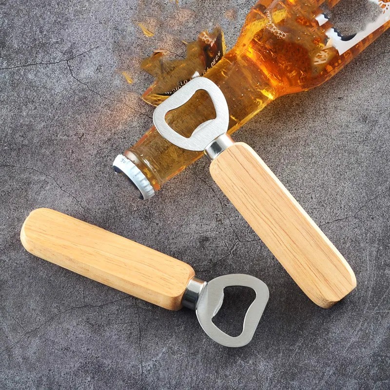 Wood Wine Bottle Opener, Beer  - Wine Beer Restaurant ulasan dan harga