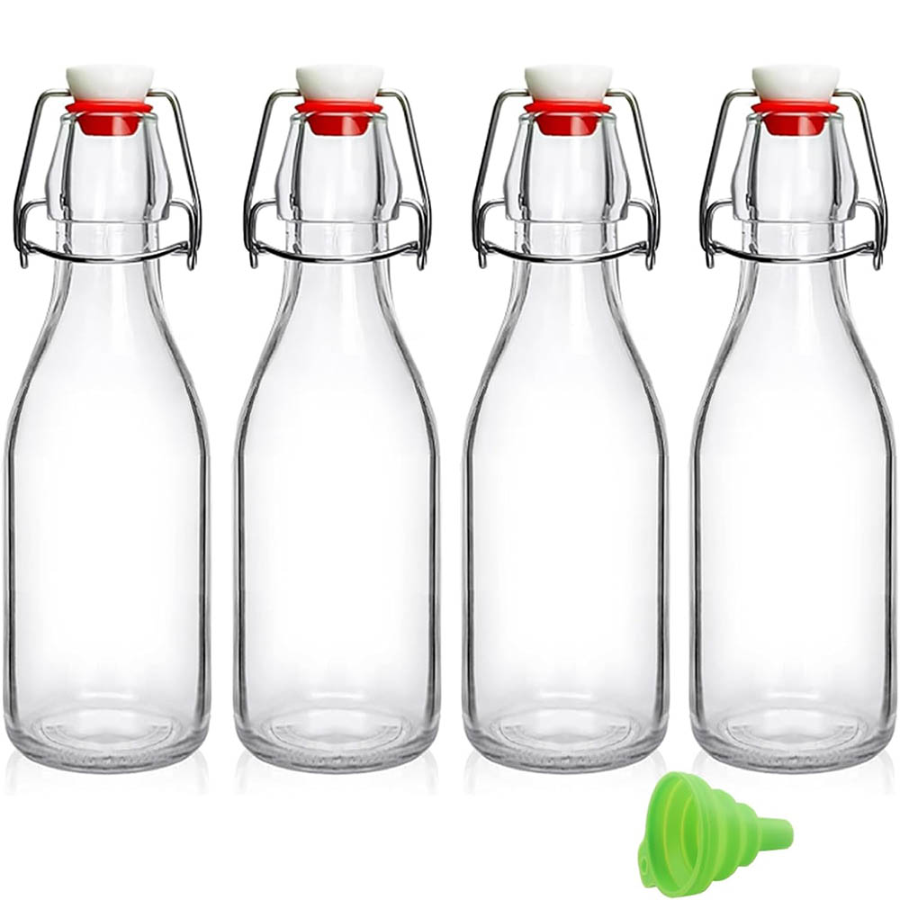 Swing Top Glass Bottles 8.5oz, - Wine Beer Spirits ulasan dan harga