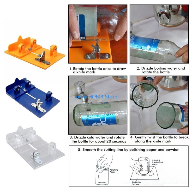 A5YD Glass Bottle Cutter Upgra - Wine Beer Combination ulasan dan harga