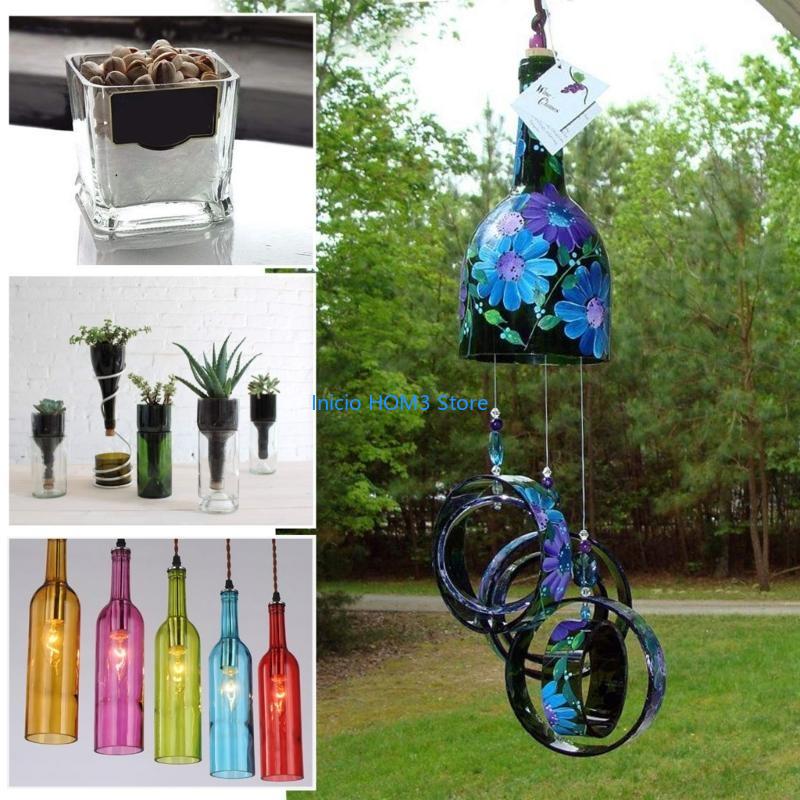 A5YD Glass Bottle Cutter Upgra - Wine Beer Combination ulasan dan harga