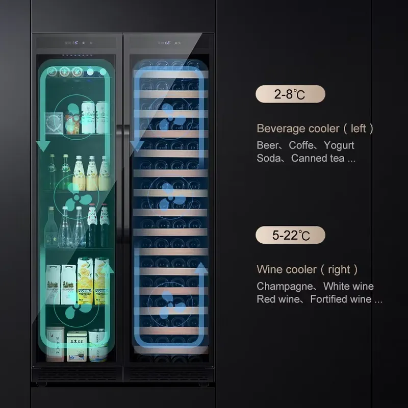 Built In Beverage Fridge Doubl - Wine Mix With Beer ulasan dan harga