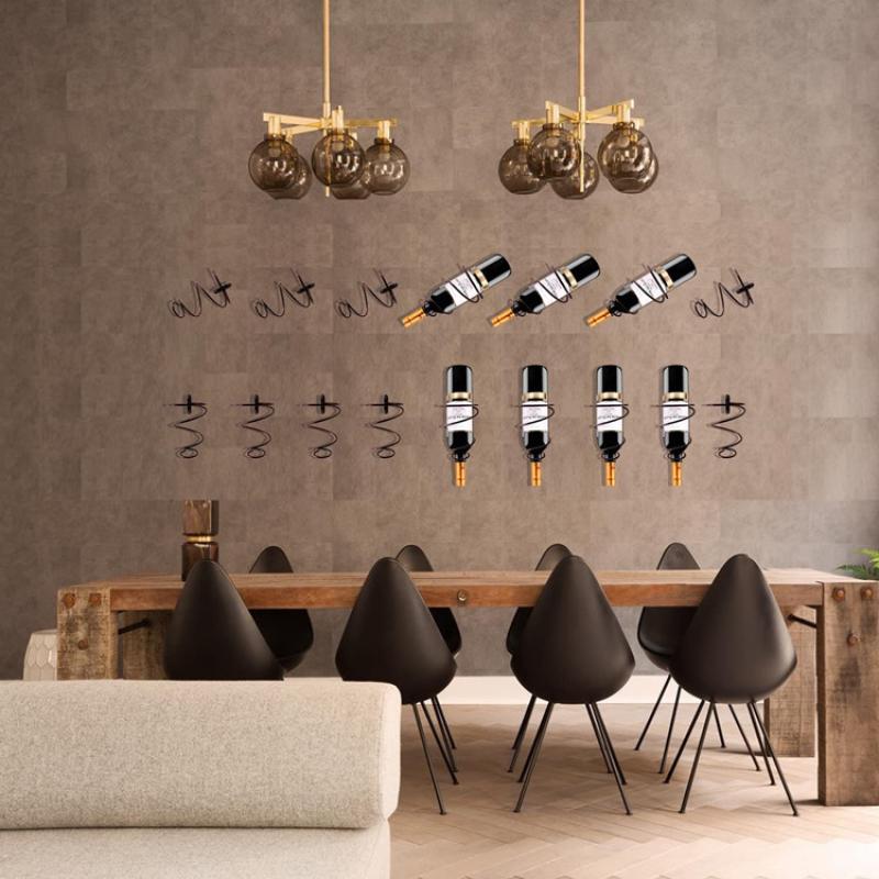 Hanging Spiral Type Red Wine B - Wine Rack Wall Mount ulasan dan harga
