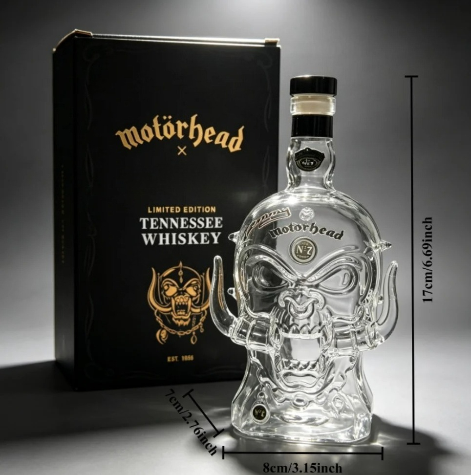 Retro Horn Skull Glass Whiskey - Wine Beer Spirits ulasan dan harga